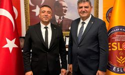 ERİAD Başkanı Rüştü Şentuna’dan ESLOK Başkanı Murat Arnik’e Anlamlı Ziyaret
