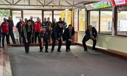 Eskişehir'de huzurevi sakinleri Bocce Dostluk Maçı etkinliğinde bir araya geldi