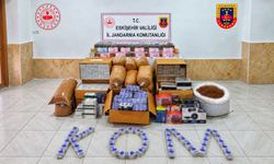 Eskişehir'de on binlerce kaçak sigara ürünü ele geçirildi