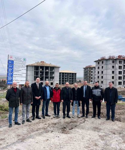 Başkan Albayrak, TOKİ çalışmalarını yerinde inceledi