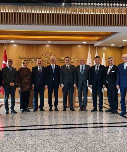 Eskişehir heyetinden Bakan Uraloğlu'na ziyaret