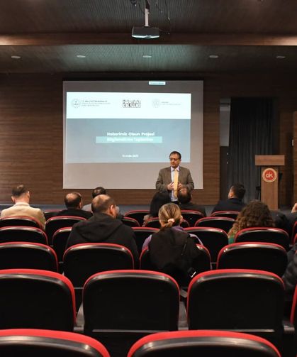 'Haberimiz Olsun Projesi' kapsamında toplantı yapıldı