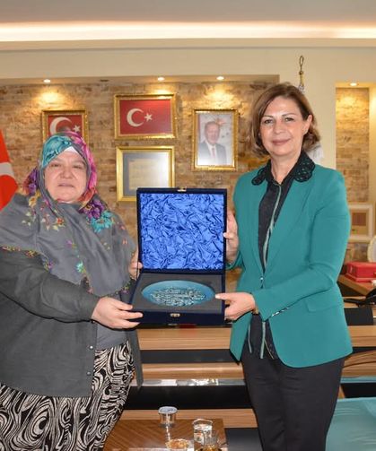 Zeynep Başkan Büyükşehir Belediye Başkanı Ünlüce'yi Misafir etti