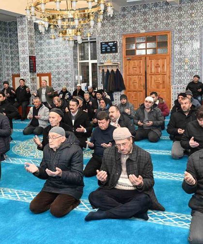 İnönü'de yılın ilk sabahında birlik ve beraberlik buluşması