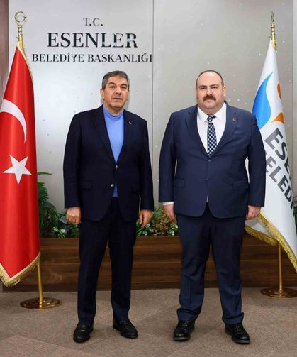 Başkan Hamamcı'dan kardeş belediye Esenler'e ziyaret