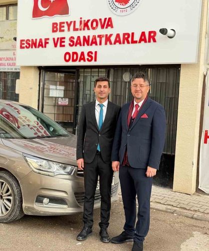 Beylikova Esnaf ve Sanatkarlar Odası Başkanı güven tazeledi