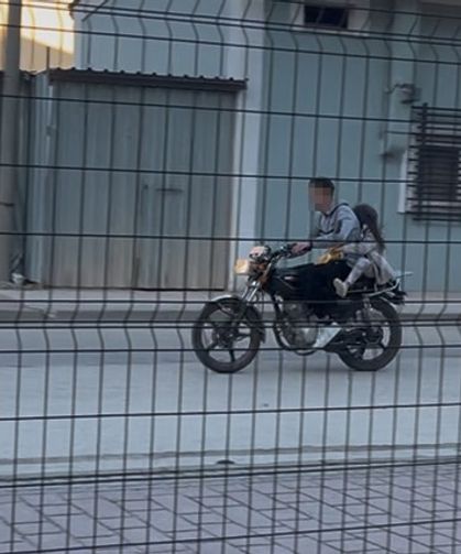 Çocukların plakasız motosikletle gezisi korkuttu