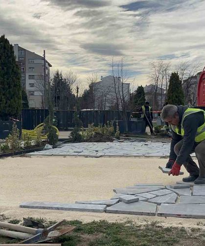 Recep Tayyip Erdoğan Millet Bahçesi'nde çalışmalarda sona gelindi