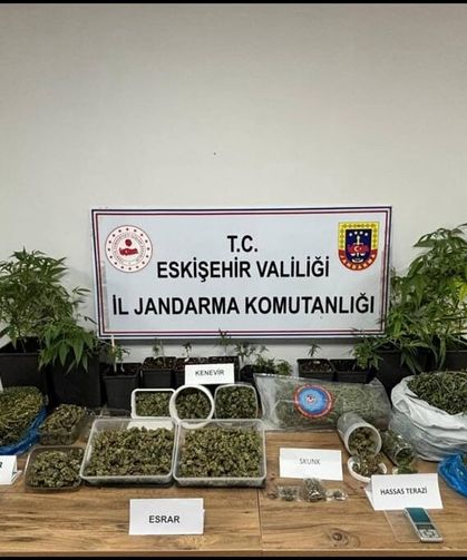 Ormanda uyuşturucu ticaretine jandarma engeli: 1 tutuklama