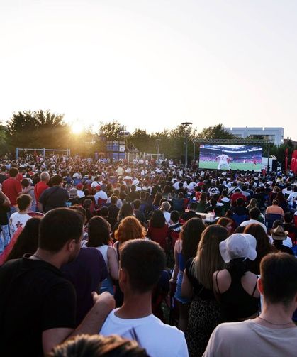 Eskişehir'de millî maç keyfi Dede Korkut Parkı'nda yaşanacak