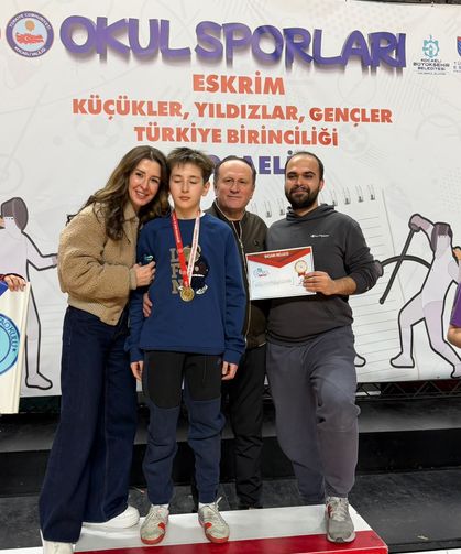 Yusuf Emir Tuç U-12 de Türkiye Şampiyonu oldu