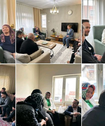 Prof. Dr. Ayşen Gürcan, Bayram Ziyaretlerinde Vatandaşlarla Bir Araya Geldi”