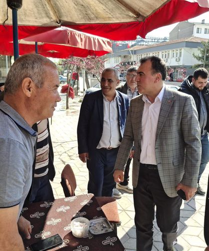 MHP Eskişehir İl Başkanı Ayhan Sezer 'den  Alpu'ya Ziyaret