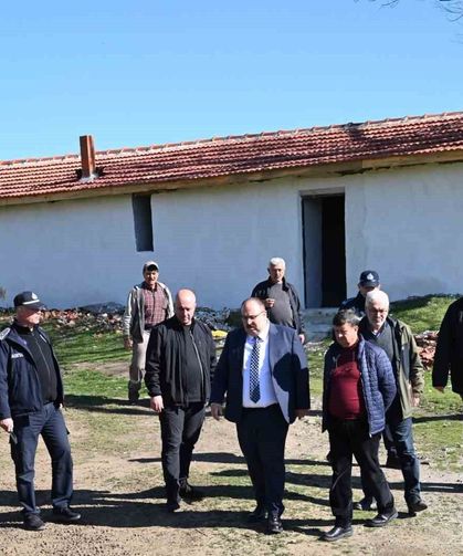 Başkan Hamamcı Dutluca Mahallesi'nde incelemelerde bulundu