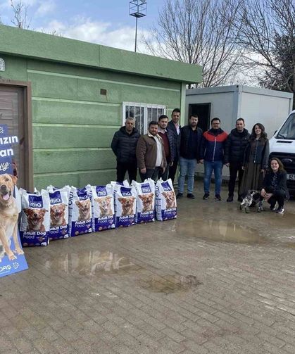 Beş yılda beş ilde 30 tonun üzerinde mama bağışı yapıldı