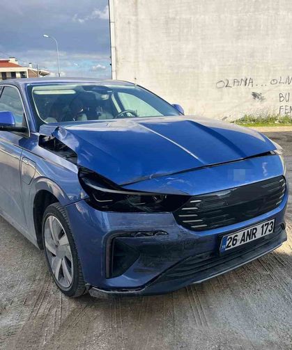 Eskişehir'de trafik kazasında 2 çocuk yaralandı