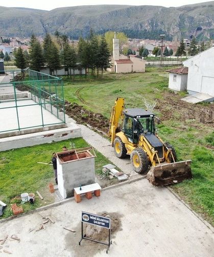 İnönü'de alt yapı çalışmaları