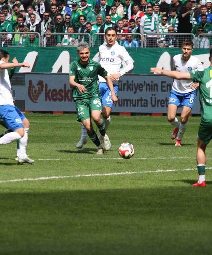 Nesine 2. Lig: Ankara Demirspor: 0 - Bursaspor: 1 (İlk yarı)