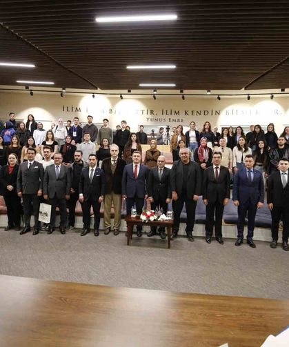 Üniversite öğrencilerine 'Banka Hesabını Kiralama, Suça Ortak Olma' paneli