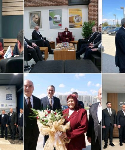 Prof. Dr. Ayşen Gürcan, OSB deki Sanayi Kuruluşlarını Ziyaret Etti