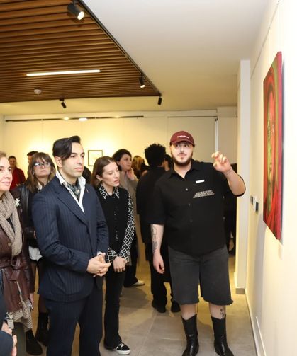 “Spatium” Sergisi Sanat  Sokağı’nda  Açıldı