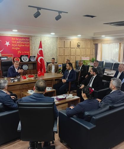 MÜSİAD’ dan MHP Eskişehir İl Başkanı Ayhan Sezer’ e ziyaret