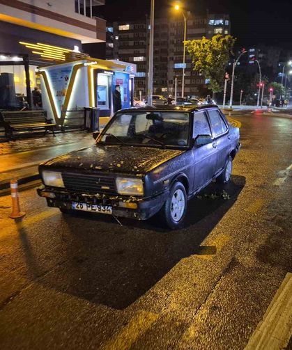 'Alkollü sürücü idaresindeki araç duvara çarptı' ihbarı asılsız çıktı