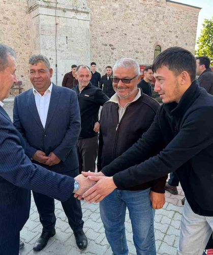 BBP Genel Başkanı Destici memleketinde vatandaşlarla bayramlaştı