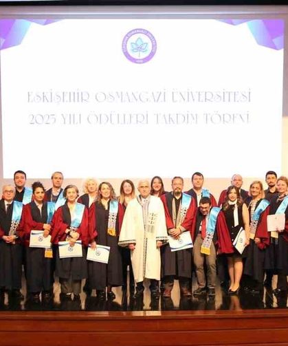 ESOGÜ 2025 yılı ödülleri sahiplerini buldu