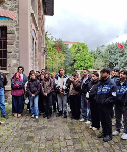 Geleceğin rehberleri Ankara'da saha deneyimi kazandı
