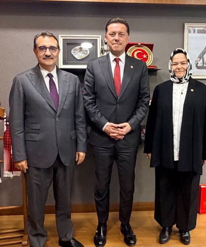 Hacıdan Gelen Hatipoğlu'na Milletvekilleri,İl Koordinatörü ve İl Başkanından Ziyaret