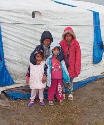 Çadırlarını su basan mevsimlik işçiler yardım bekliyor