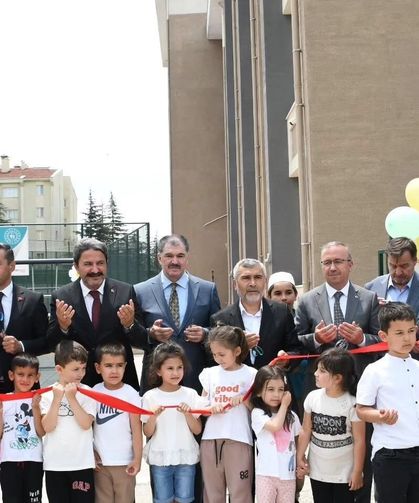 Eskişehir'de Kur'an kursu öğrencileri yeni spor tesislerine kavuştu