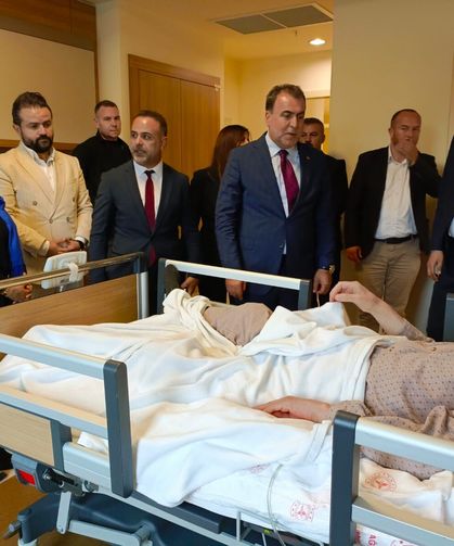 MHP İl Yönetiminden Geçmiş Olsun Ziyareti