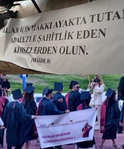 Ayet-i Kerime pankartına bir engel de Eskişehir'de