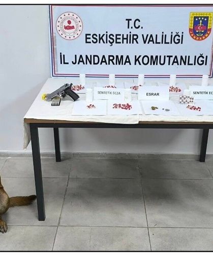 Eskişehir'de uyuşturucu operasyonu, yakalanan 2 şüpheliden 1'i tutuklandı