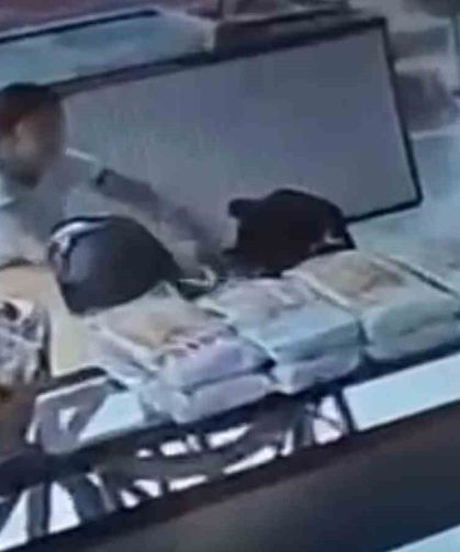 Fırında 'pes' dedirten hırsızlık: Çayına şeker attı, şekerliği çantasına sakladı