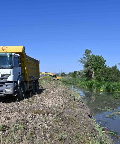 İnönü Belediyesi'nden Sarı Su Deresi'nde kapsamlı temizlik çalışması