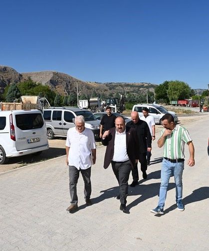 İnönü'de bakım, onarım ve çevre düzenleme çalışmaları