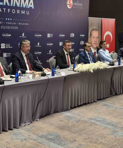 Cumhurbaşkanı Yardımcısı Yılmaz: 'Ülkemiz büyümeye devam ediyor'