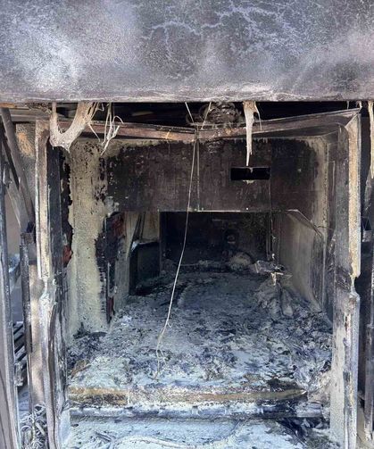 Eskişehir'de yolcu otobüsünde yangın çıktı, yolcular son anda tahliye edildi