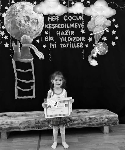 Mihalıççık İlçe Milli Eğitim Müdürlüğünden minik öğrenci için taziye mesajı