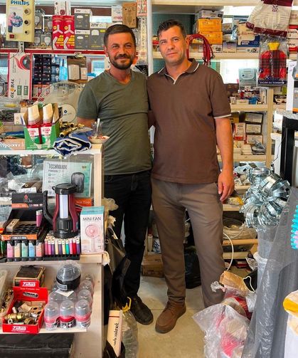 Sivrihisar'da oda başkanı esnafı tek tek ziyaret etti