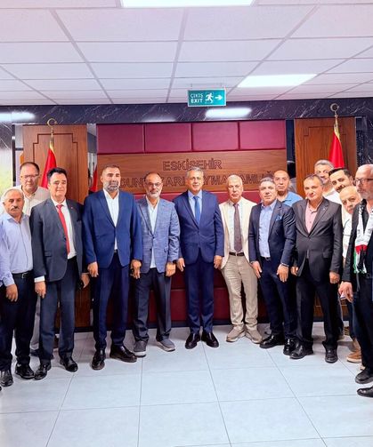 Dost Dernekleri Federasyonundan Odunpazarı Kaymakamına Hayırlı Olsun Ziyareti