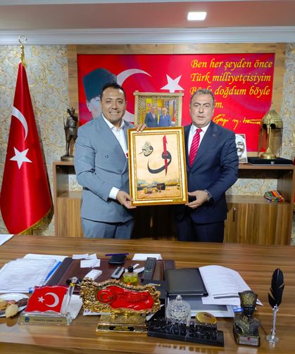 Sağlık- Sen Şube Başkanı Köksal 'dan MHP İl Başkanı Sezer'e Ziyaret