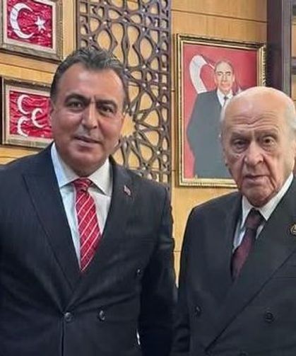 Ayhan Sezer, MHP Lideri Bahçeli'yi Ziyaret Etti