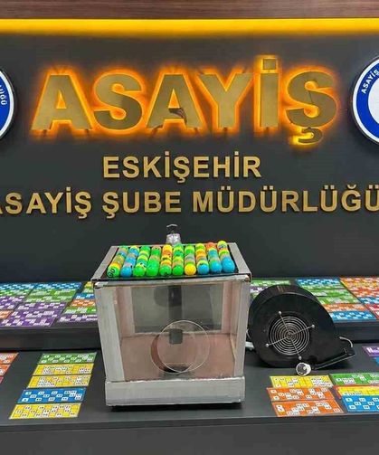 Eskişehir'de iş yerine kumar baskını: 36 kişiye 417 bin TL ceza