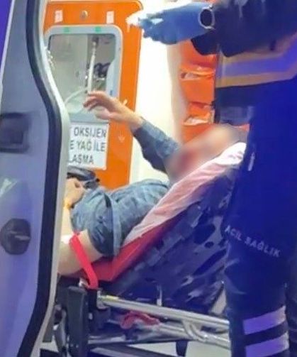 Kadının çığlık atması üzerine, vatandaşlar şahsı etkisiz hale getirildi