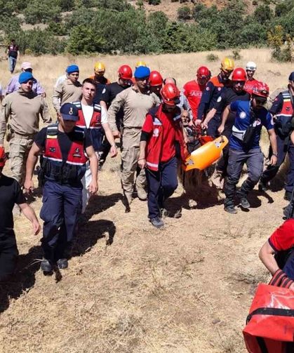 Kayıp vatandaş için 177 kişilik ekip sabaha kadar çaba gösterdi