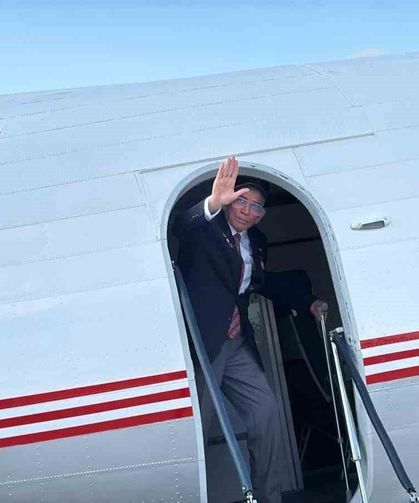Kıbrıs Gazisi, yıllar önce görev yaptığı ve 'sevgilim' dediği efsane uçakla yeniden buluştu